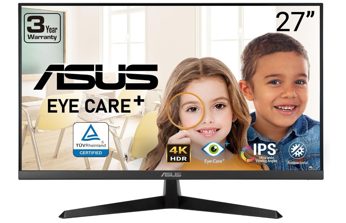 asus 27 inch 4k eye care monitor