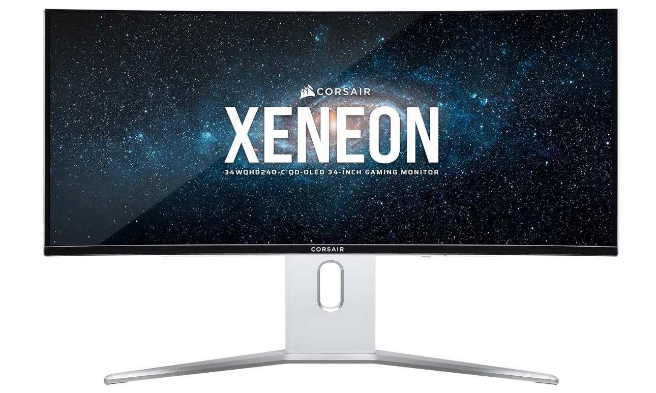 corsair xeneon 34wqhd240 c 34 inch qd oled curved gaming monitor