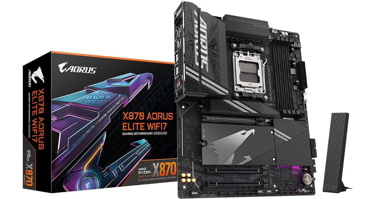 gigabyte x870 aorus elite motherboard