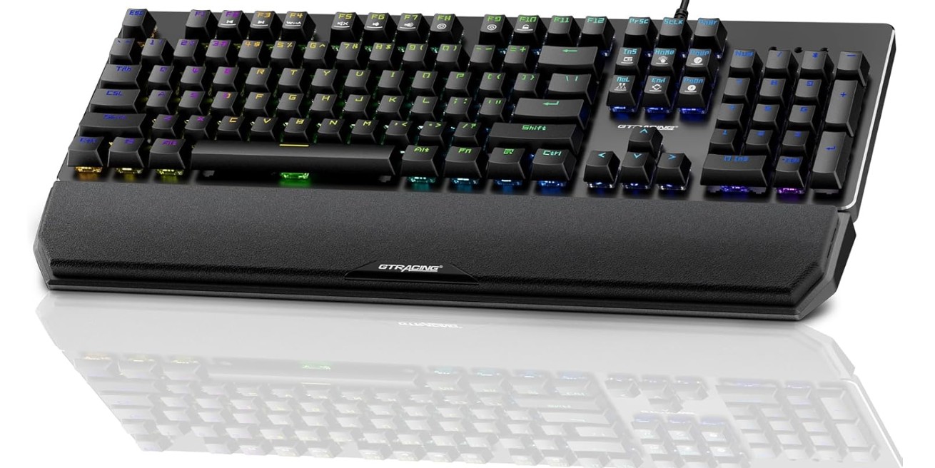 gtracing typewriter mechanical gaming keyboard