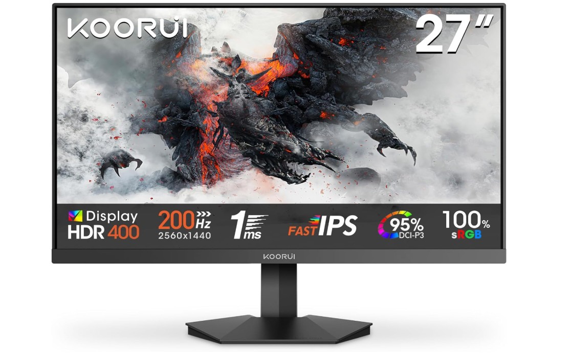 koorui 27 inch 200hz gaming monitor