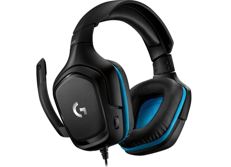 logitech g432 wired gaming headset
