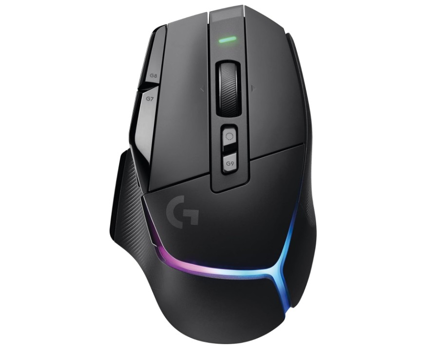 logitech g502 x plus wireless gaming mouse