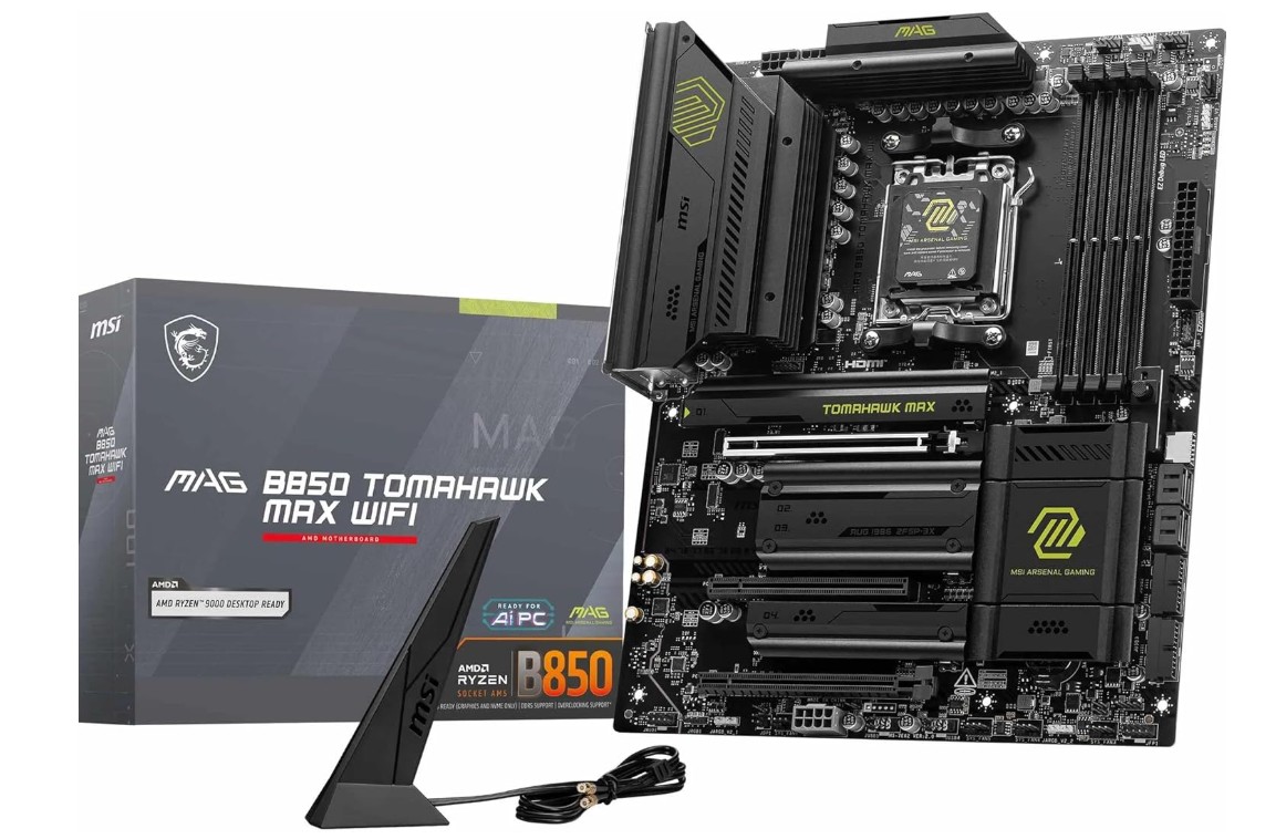 msi mag b850 tomahawk max wifi motherboard