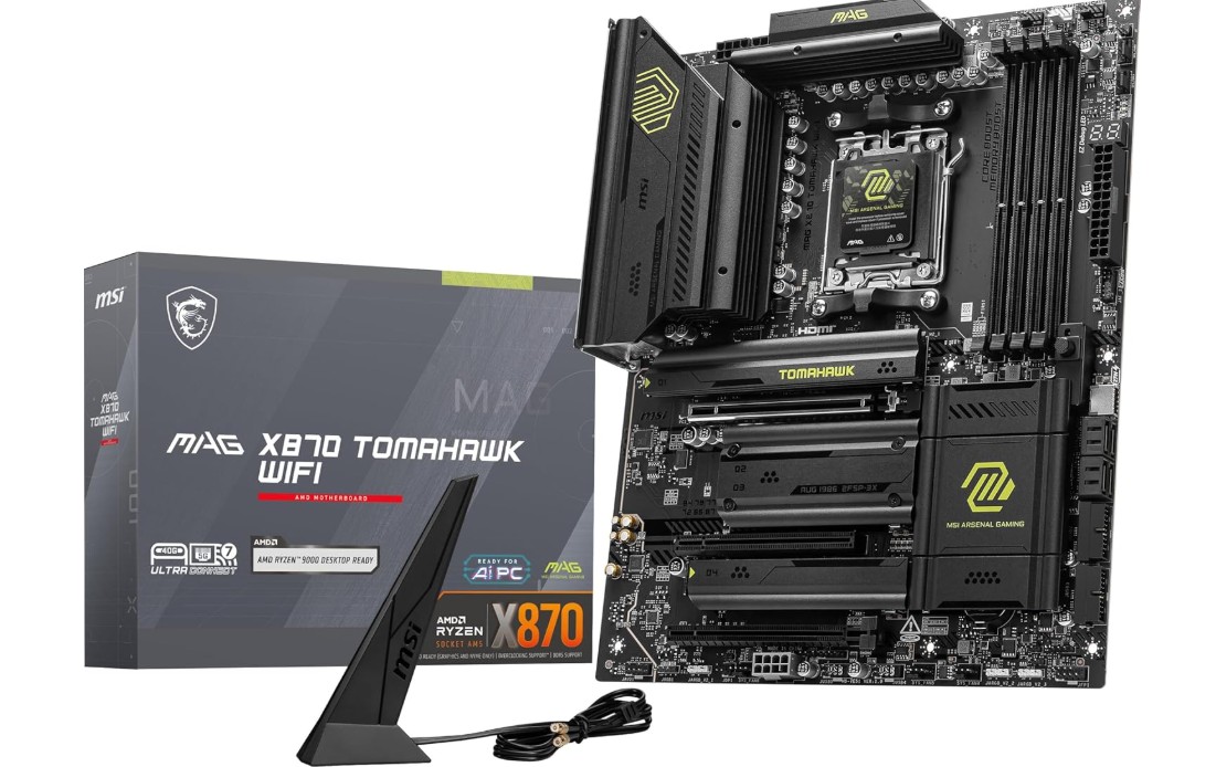 msi mag x870 tomahawk wifi gaming motherboard