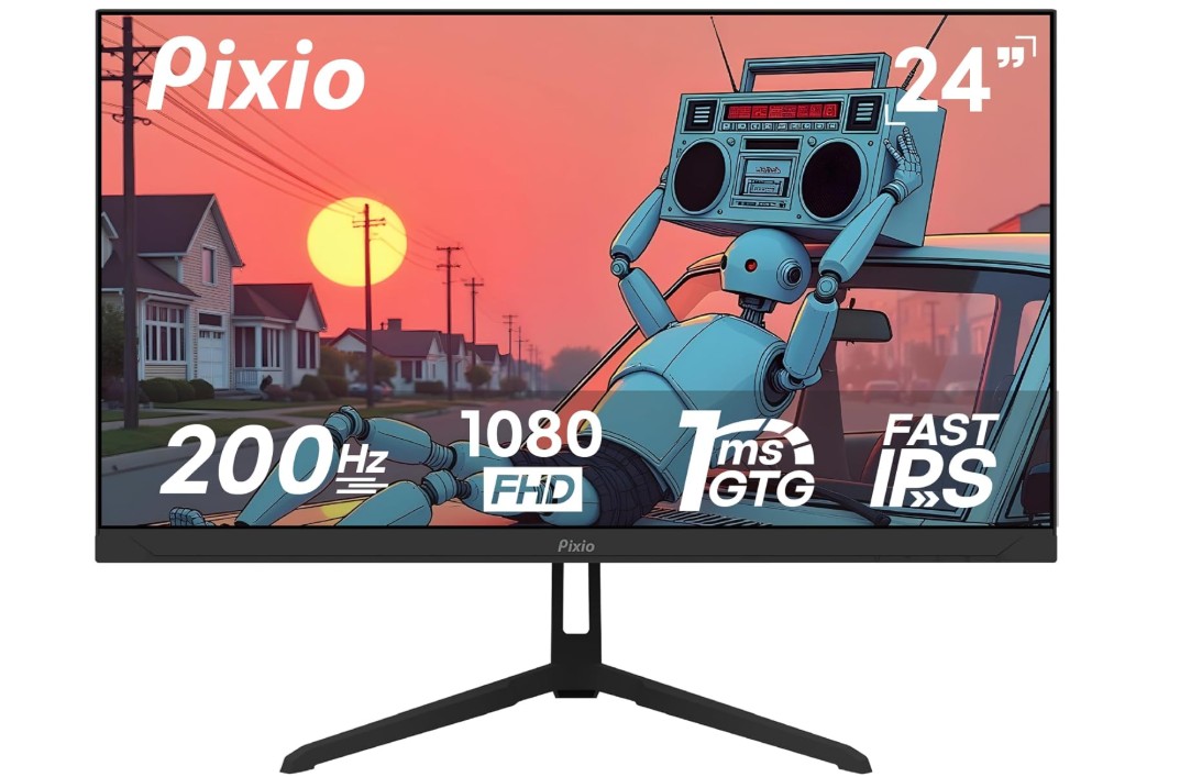 pixio px248 wave 24 inch gaming monitor