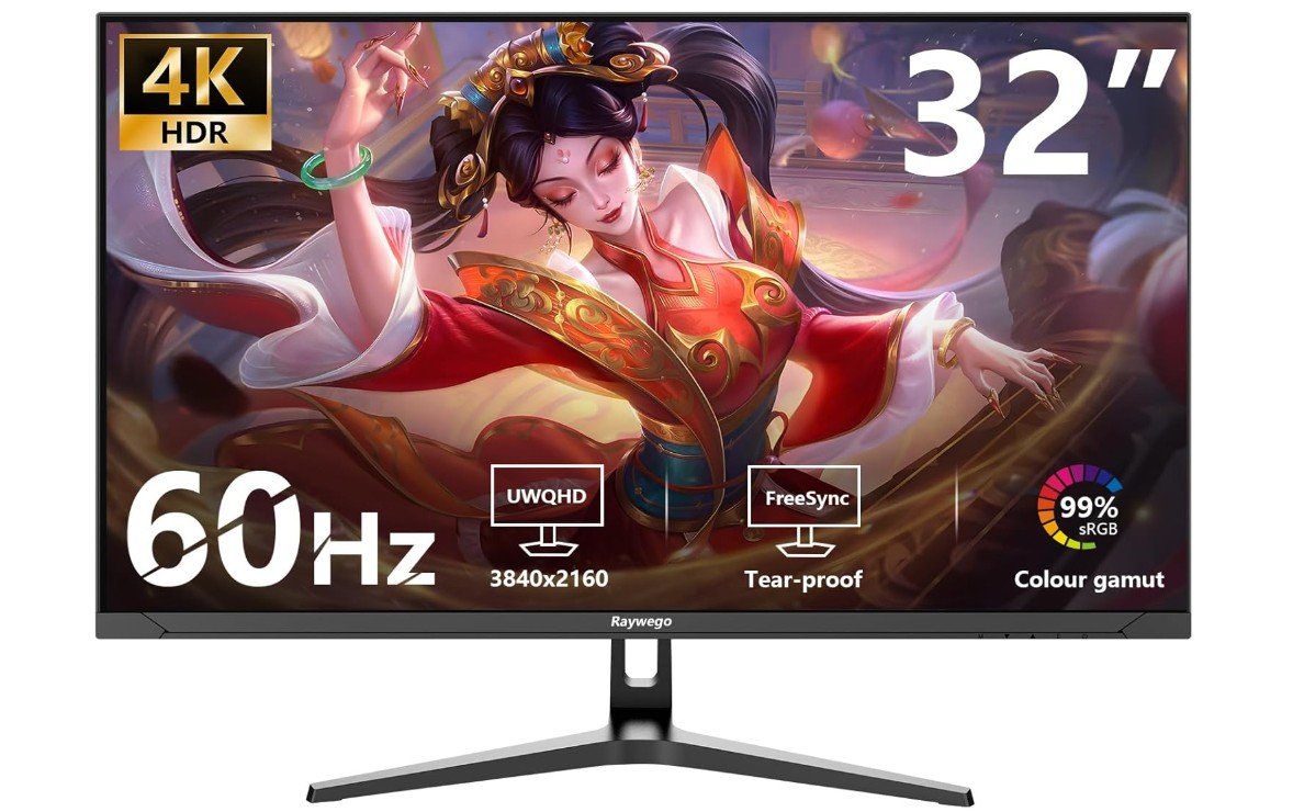 raywego 32 inch 4k gaming computer monitor