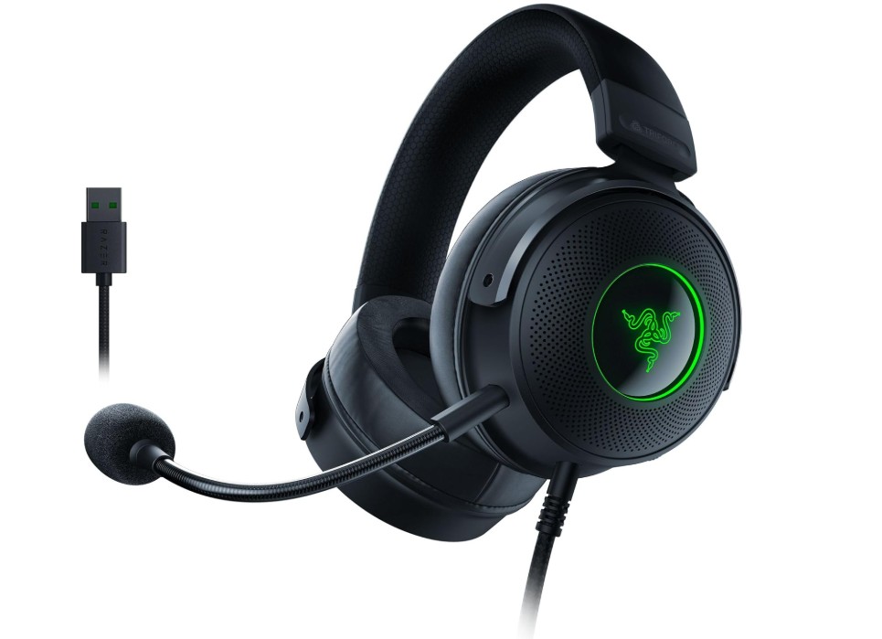 razer kraken v3 wired usb gaming headset