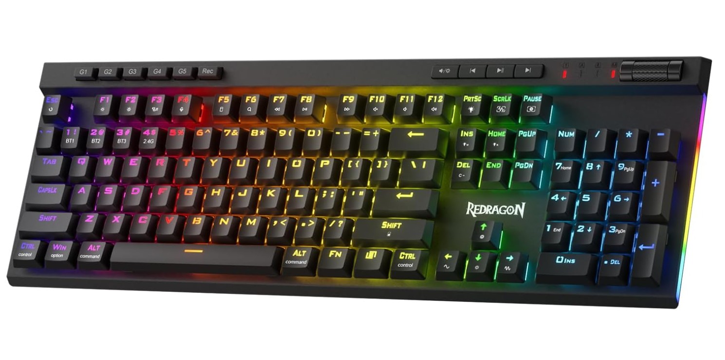 redragon k580 pro wireless rgb gaming keyboard