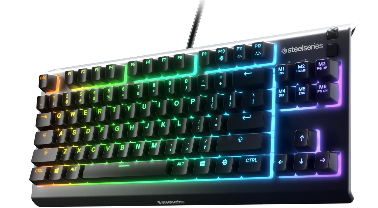 steelseries apex 3 tkl rgb gaming keyboard